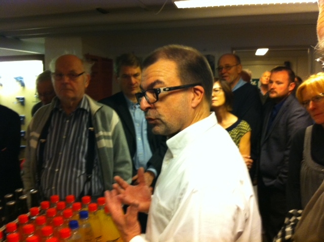 Åbning af Hvidstengruppen arresteret